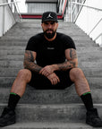 eXtend Ankle – Kompressionilkkasukat - Musta/lime