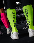 eXtend High - Compression Gaiters - Lime