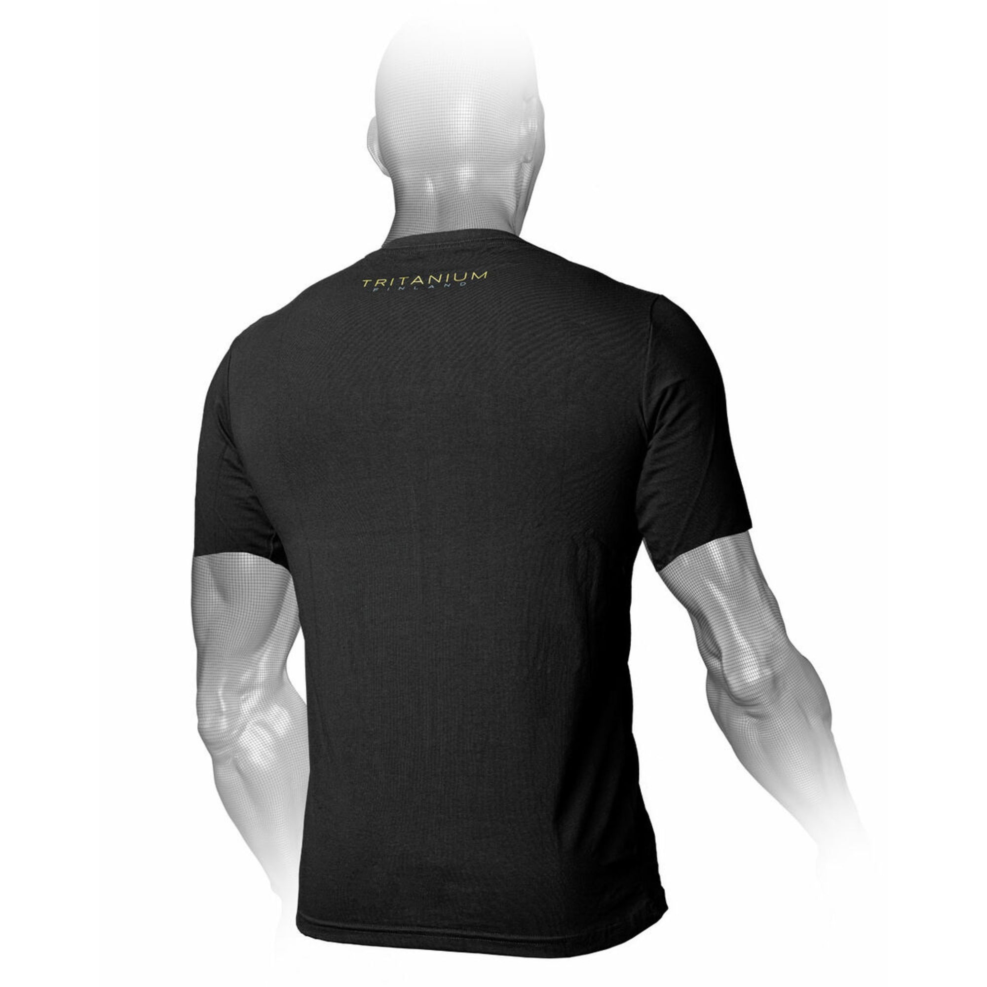 Tritanium Core - Men's black short sleeve compression shirt