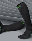 eXtend Grip – Socks for for compression and rehabilitation – Pressure category 2 – Black/Lime