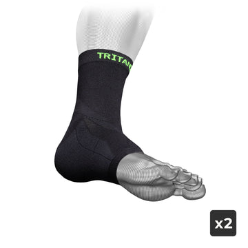eXtend High - Compression Ankle Support - Pressure Class 2 - Black