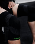 eXtend High - Compression knee braces for work - Black - x2