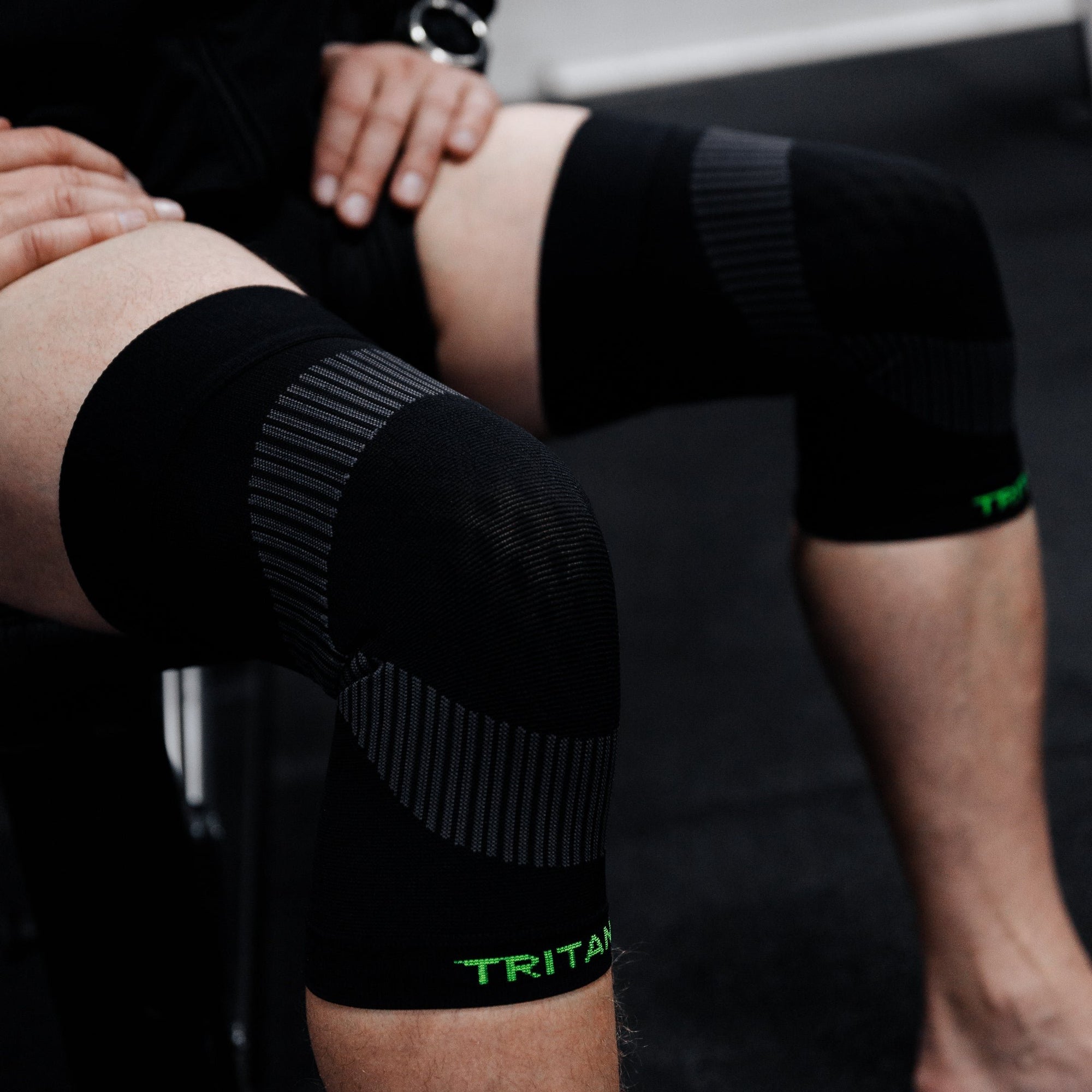 eXtend High - Compression Knee Support - Black - x2