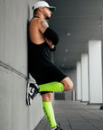 eXtend High – Compression calf sleeves – Lime