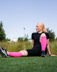 eXtend High - Compression Gaiters - Pink