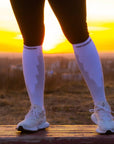 eXtend High - Compression Socks - White