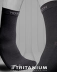 eXtend Low - Low-rise compression socks for recovery and leisure - Black