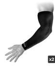 eXtend Low - Compression Sleeves for Recovery - Black - x2