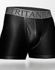 Intense - Men's sports boxers - Metallic Black.