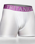 Intense - Men's sports boxers - Icy White.