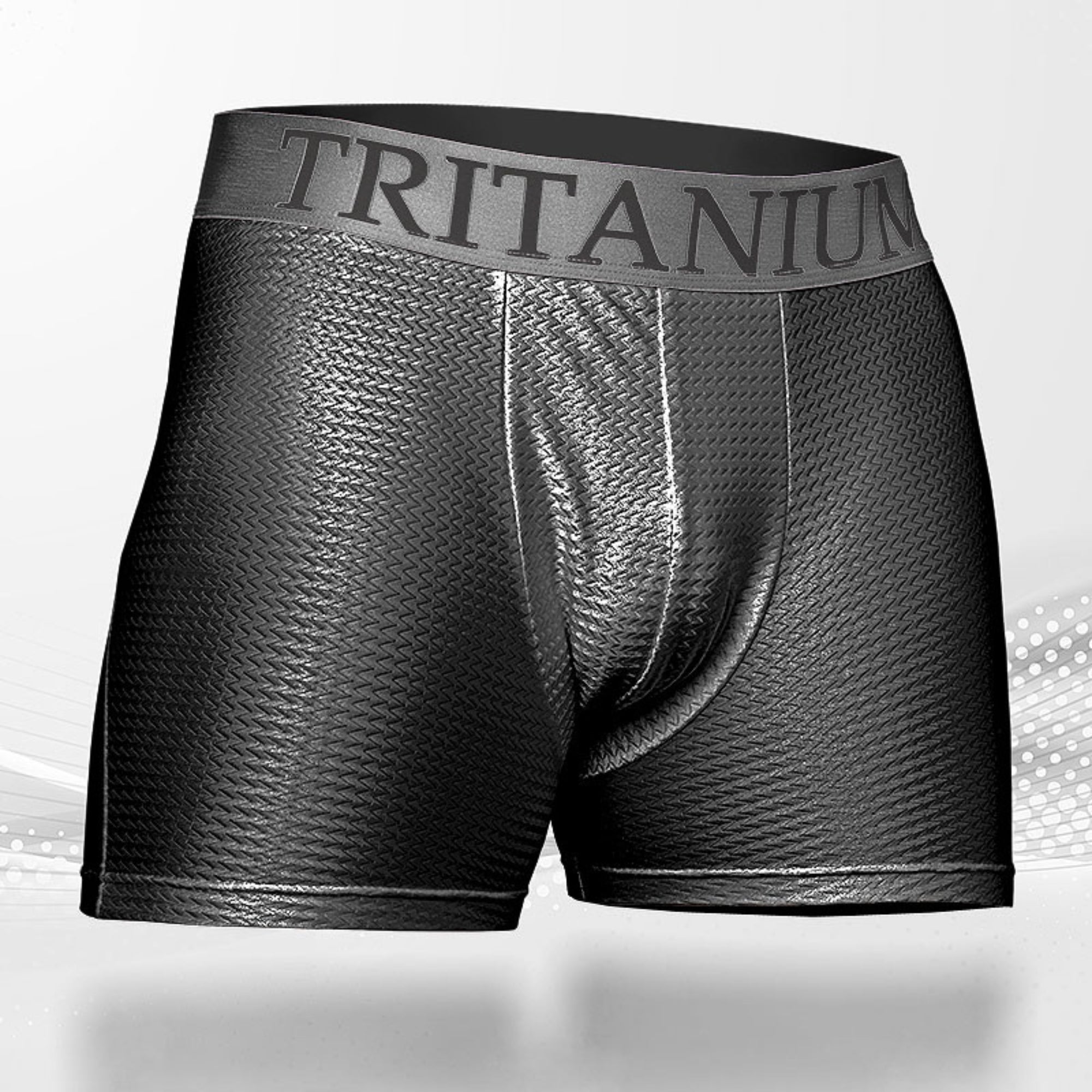 Intense - Men's sports boxers - Silver Gray.