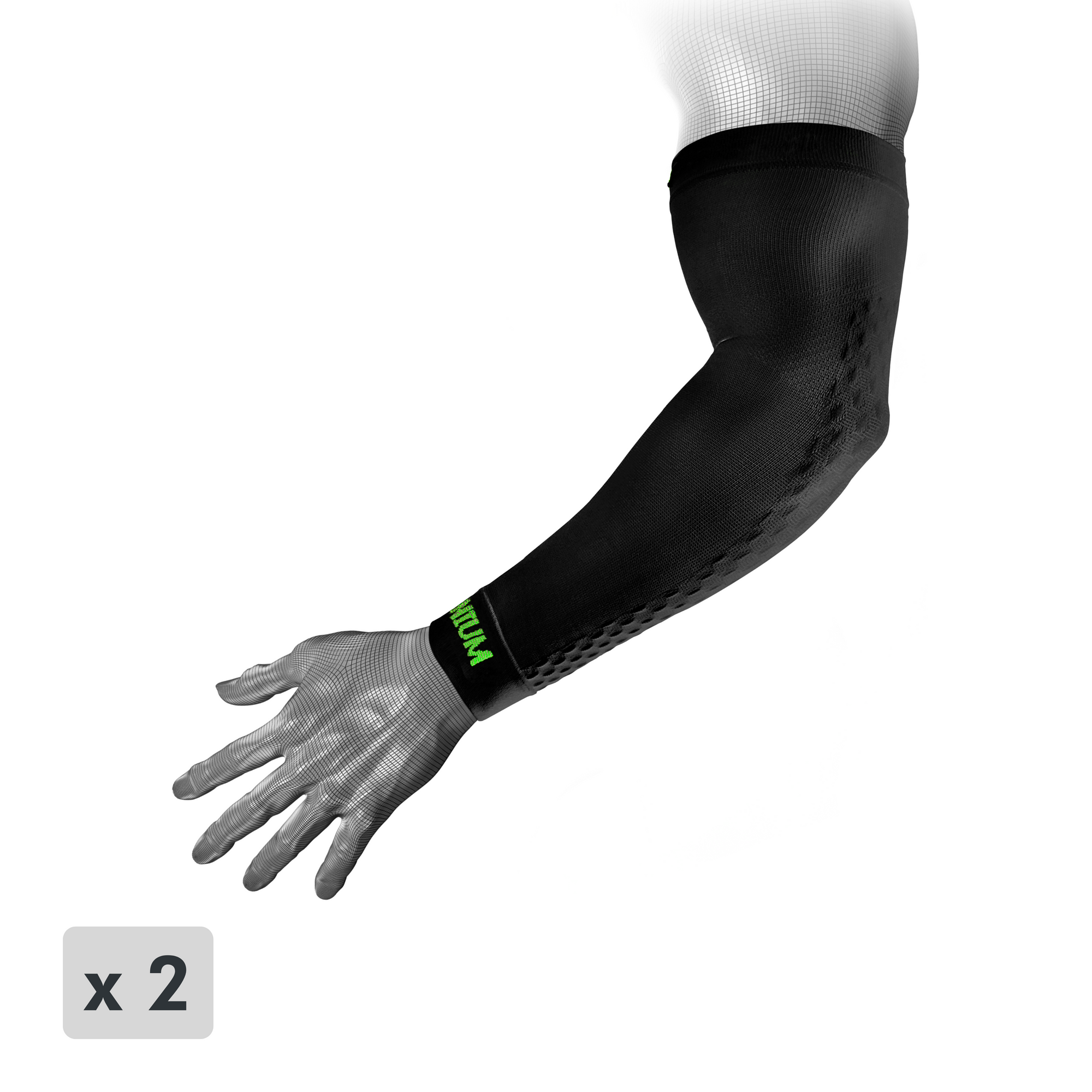 eXtend High - Compression sleeves - Black - x2.