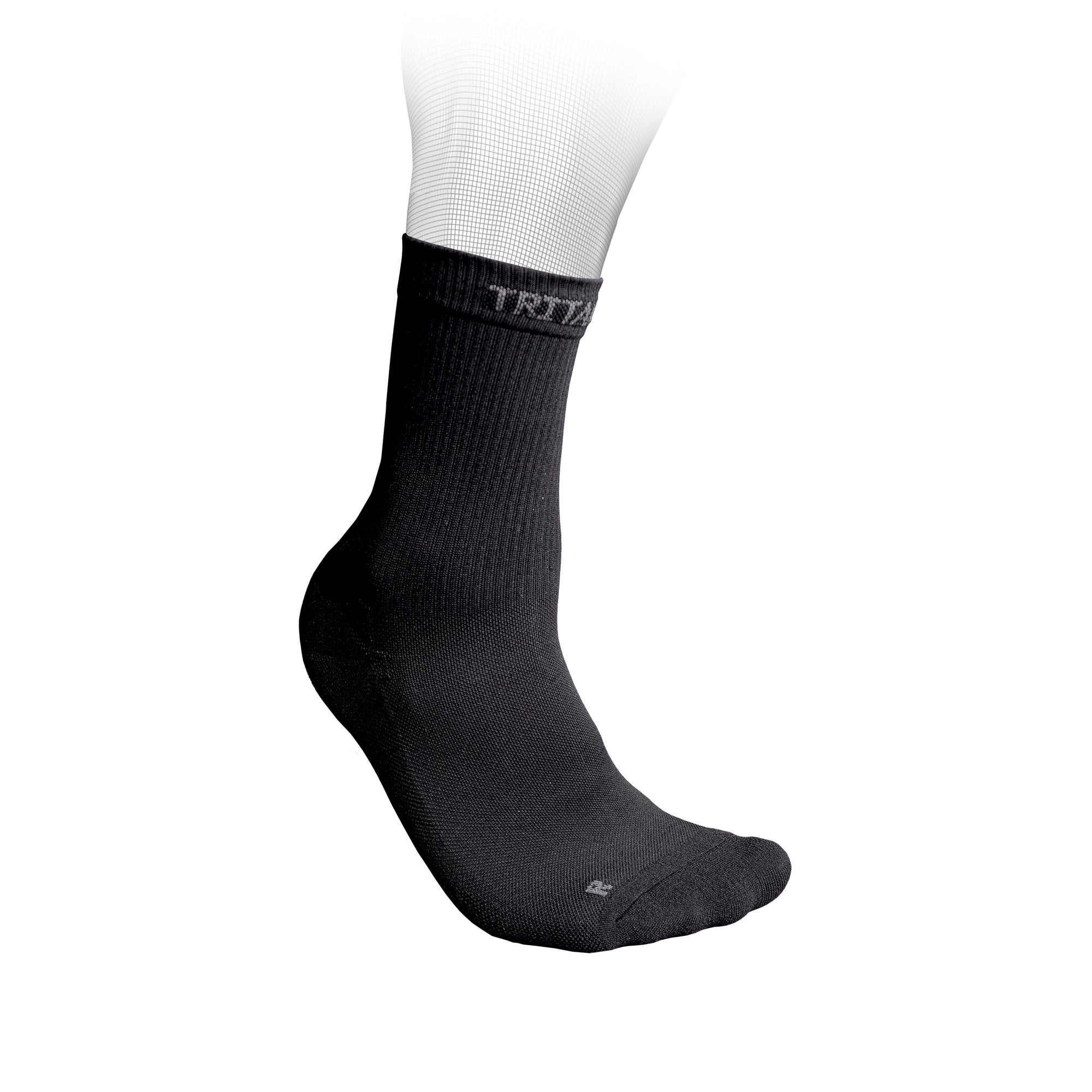 eXtend Low - Low leg compression socks for recovery and leisure- Black.