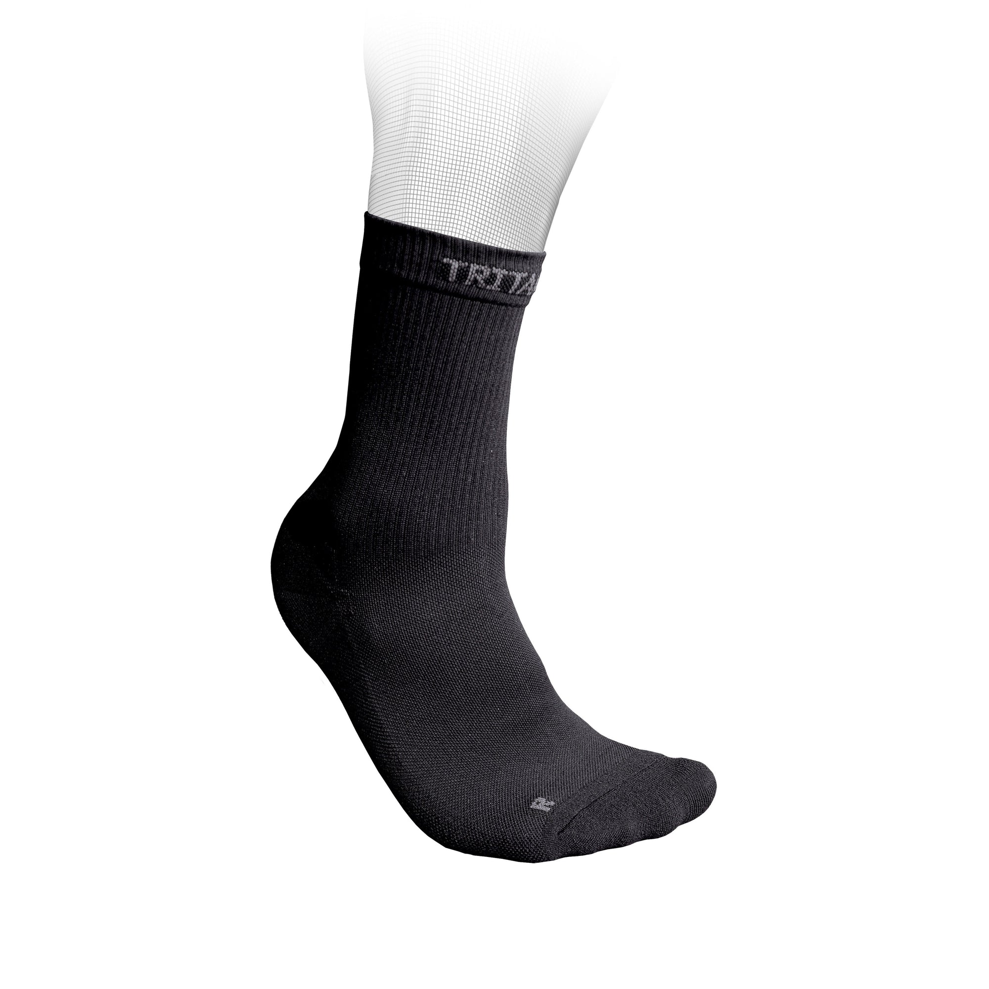 eXtend Low - Low leg compression socks for work use - Black.