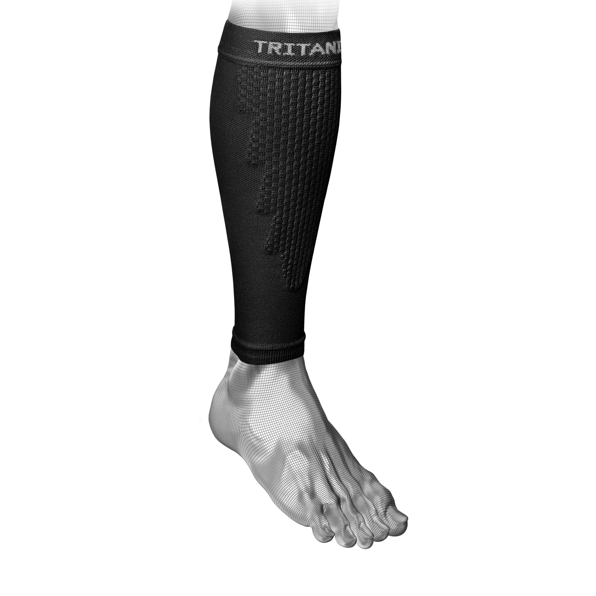 eXtend Low - Compression gaiters for business and travel - Black.